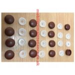 Screw Covers, Brown 14 Pack - Image 2