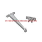 Entry Door Holder Clip Type Polar White 5 1/2"