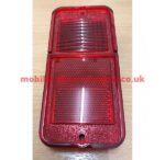 Rear Side Marker Light, Without Chrome Bezel, Red