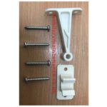 ENTRY DOOR HOLDER – CLIP TYPE – COLONIAL WHITE - Image 2