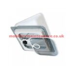 Complete Roof Vent Assembly Wedge Style White - Image 2