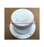 Waste Vent Cap & Base, Polar White.