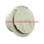 Electrical Cable Hatch, Creamy White