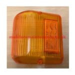 Amber Wrap Round Lens