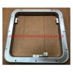 Suburban Water Heater Door & Frame Polar White 6 Gallon 6261APW - Image 2