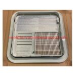 Suburban Flush Mount 6 Gallon Water Heater Door & Frame, Polar White 6255APW - Image 2