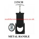 Valterra Waste Valve 2 Inch, Metal Handle