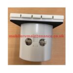 Flush Fitting Mains Inlet, White - Image 4