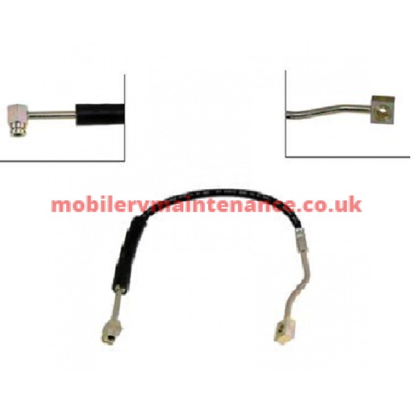 FORDEBHOSE.jpg Ford Front Brake Hose, E250 E350 LH. - Image 1