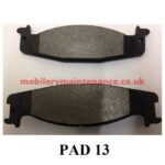 Ford Front Brake Pads, PAD 13