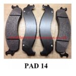 Ford Semi Metallic Brake Pads, PAD 14.