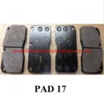 Workhorse W42 W18 Brembo Brake Pads, PAD 17.