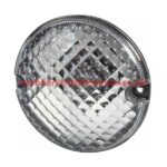 Round Reverse Lamp, Clear
