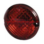Round Rear Fog/Brake Lamp, Red