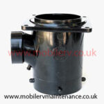 Sanitary "T" Collector Slip Hub 2"