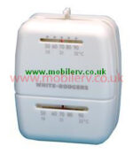 Wall Thermostat, White, Heat Only.