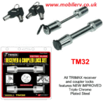 RV & Trailer Security Lock Pin Set