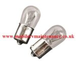 Interior Bulbs 12V Clear 2 Pack Porch lite Bulb