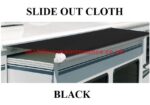 Slideout Awning Replacement Cloth 200 Inches wide , Black.. Simply cut to size