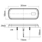 LED Tail Light | Fog/Reverse 12/24V PAIR - Image 4
