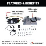 Entry Step Motor/ Gearbox Upgrade Kwikee 909772000