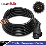 Prewired 13 Pin Plug c/w 3meter Cable